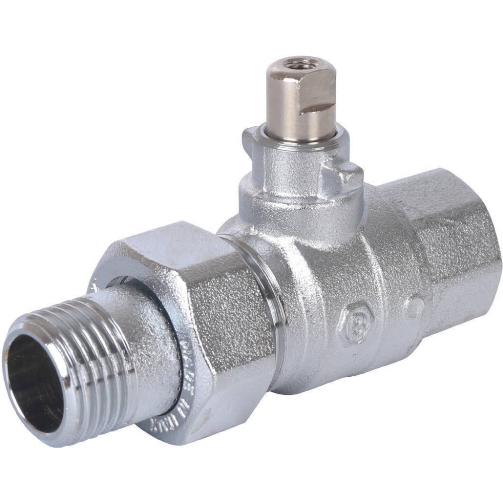 Шаровой 2-ходовой зональный клапан НВ 1/2*1/2 STOUT